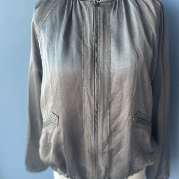 Banana Republic Bomber Spectacular Silky Jacket - Picture 3 of 7